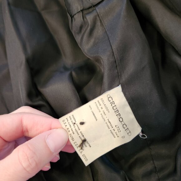 Valentino Miss V women's houndstooth vintage blazer in size 8 - Picture 6 of 8